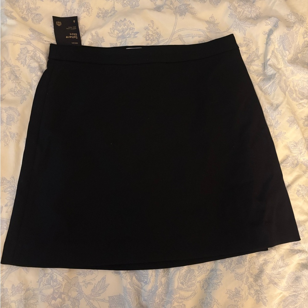 Babaton Aritzia Black Sphere Skirt Mini Skirt Black 6